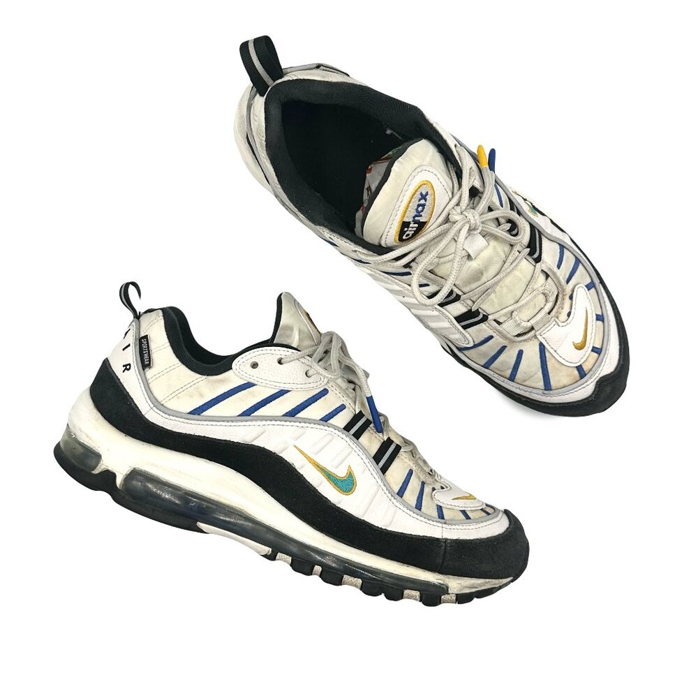 Nike Air Max 98 Premium Teal Nebula Active Gym Sneakers